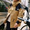 The North Face 1986 Series FW22 Waterproof, Windproof, And Breathable Windbreaker Jacket Unisex Khaki NF0A7UR9-ZSF