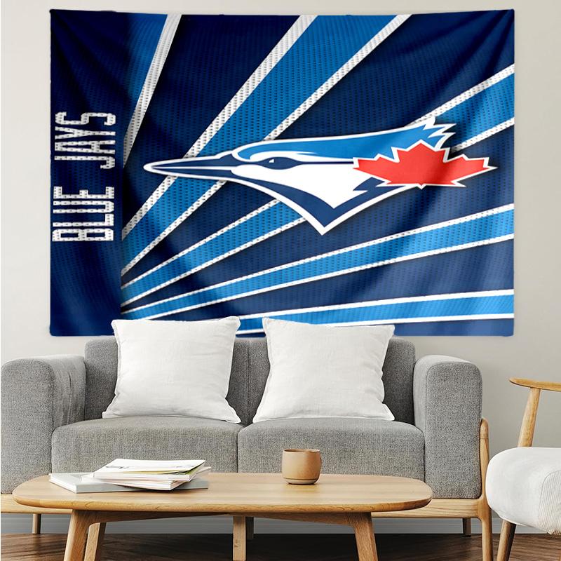 Toronto Jays Quick-Dry Tapestry Hanging for Bedroom,Livingroom, Playroom,Decor Art Room Wall Tapestry Holiday and Birthday Gifts