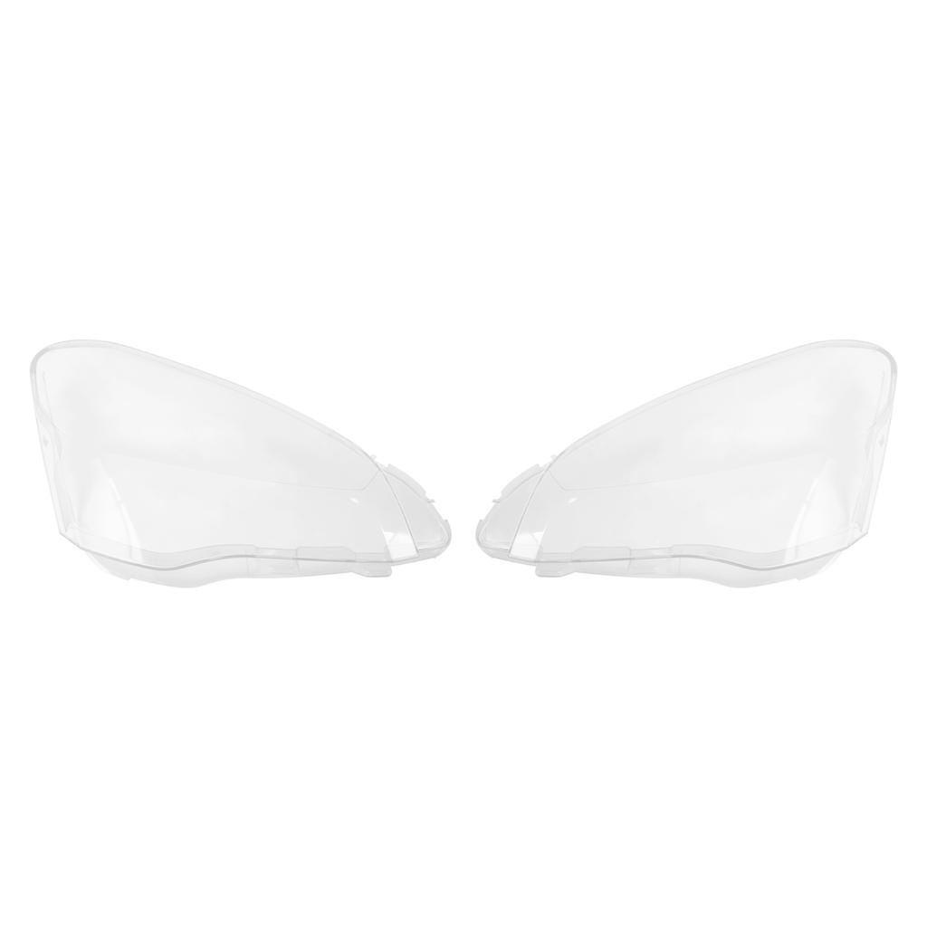 Left+Right Headlight Lens Cover For Citroen Berlingo Mk2 Van 3 Peugeot Partner