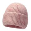 Winter Cashmere Knitted Hat Outdoor Thick Warm Wool Hat Cold-Proof Hat
