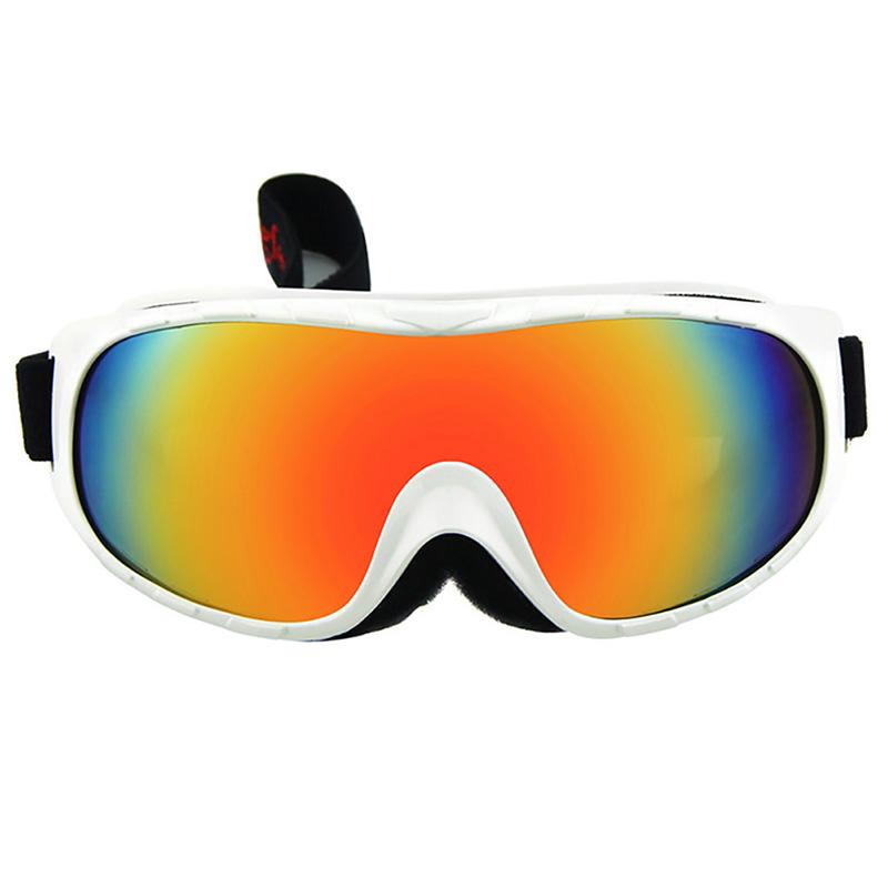 Skibrille, doppelwandige Skatebrille für Kinder Jungen Mädchen mit UV-Schutz, Winddichtigkeit, Antibeschlag- & Blendschutzgläser