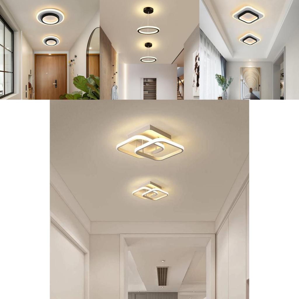 Modern Minimalist Led Ceiling Light For Hallways And Entryways With Creative Nordic Design
