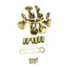 6PCS Guitar Tuning Pegs Guitar Repairing Component Suitable for Acoustic and Electric Guitars with Metal Construction