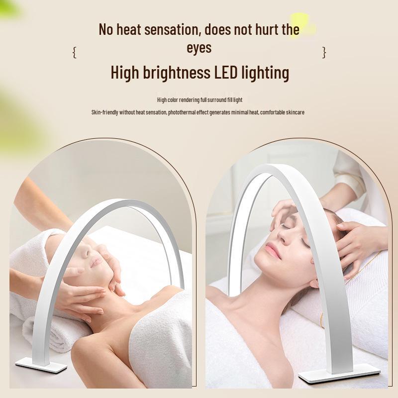 U-Shaped Half-Moon LED Nail & Eyebrow Embroidery Light for Beauty & Nail Art