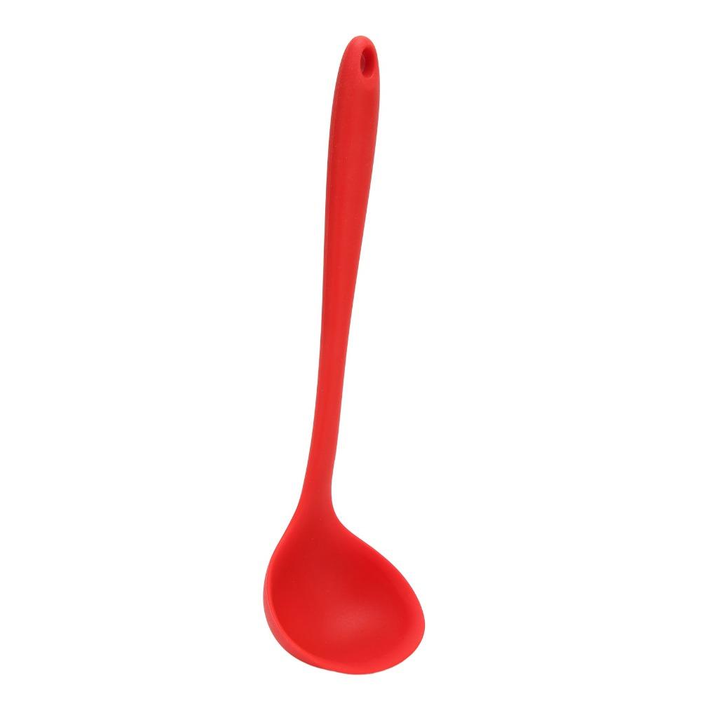 2pcs High Temperature Resistant Cooking Ladle Arc Smooth Sauce Scoop Kitchen Utensil Kitchen