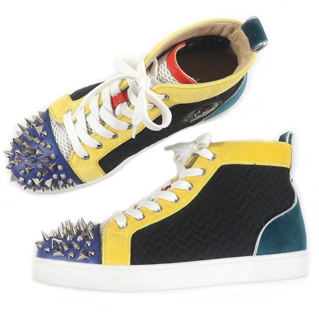 Excellent Christian Louboutin High cut sneakers LOU PIK PIK ORLATO FLAT 40.5 Used