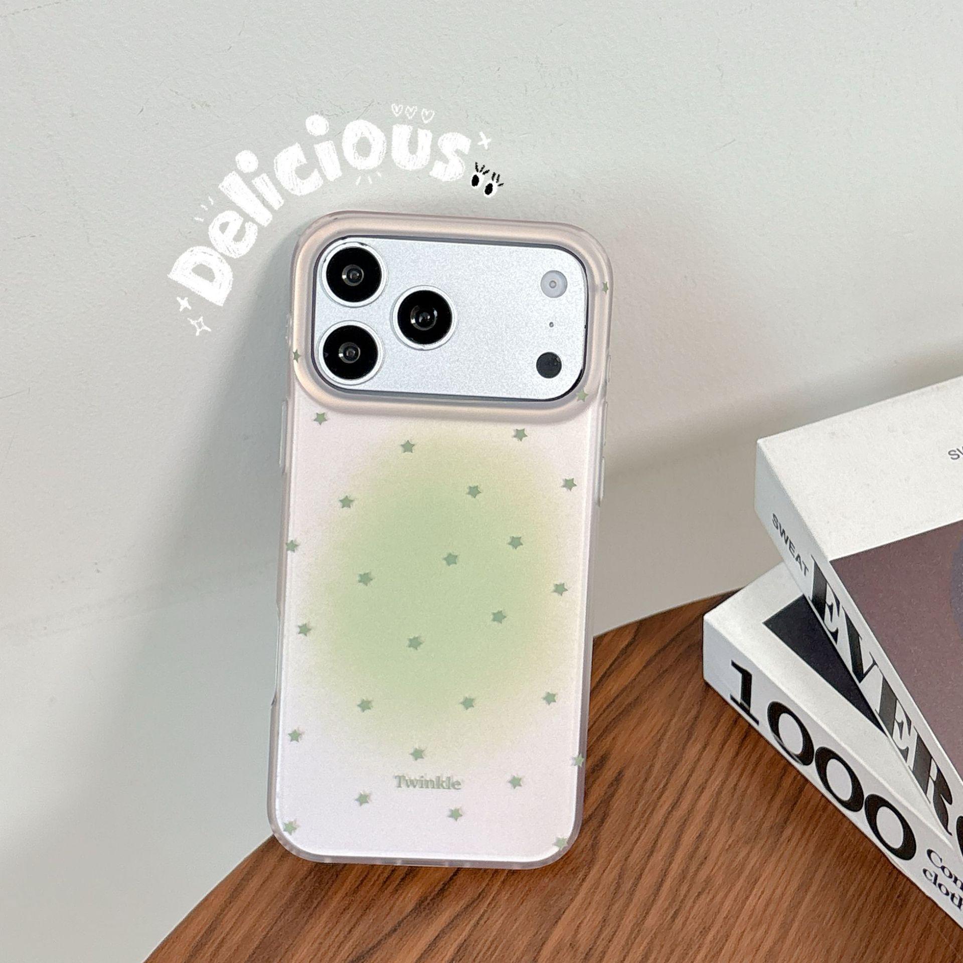 

Couple Style Gradient Star Case for iPhone 17/16 Pro Max Compatible with Apple 17 PM 17 Pro Max