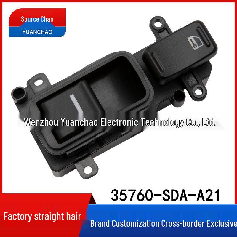 

Хонда Аккорд VII (7-е поколение) Переключатель стеклоподъемника переднего правого пассажира (35760-SDA-A21) Electric