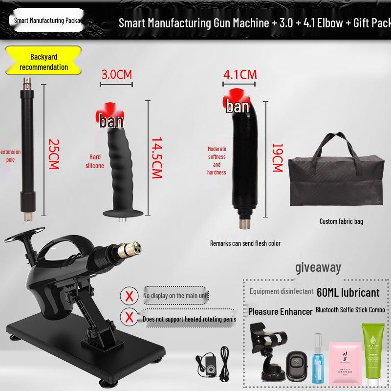 Automatic Telescopic Heating Masturbator: Simulated Penis for Anal Use by All Genders