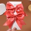 2/3Pcs/Set Lovely Solid Color Ribbon Bows Hair Clip for Kids Girls Hairpins Barrettes Handmade Headwear Baby Hair Accessories
