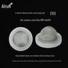 Silicone 4-Point Mesh Sealing Ring and Flat Washer for 6-Point Water Heater, Faucet, Pipe, Hose, and Shower Head (1-Inch)
