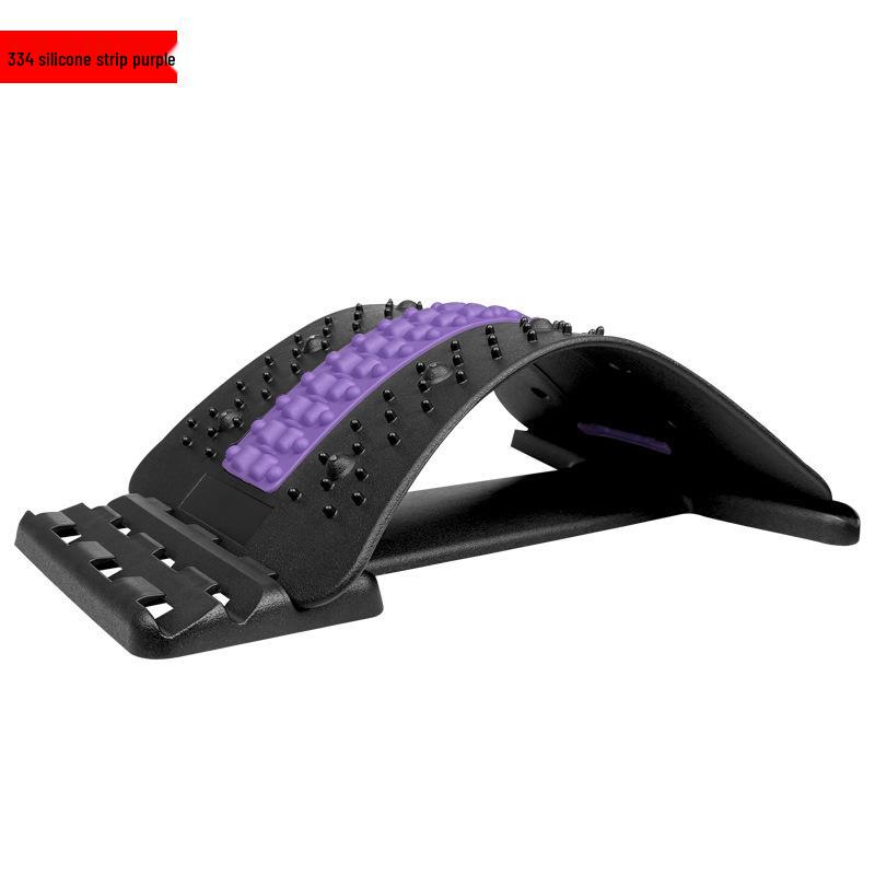 Four-Season Lumbar Traction Device: Spine Corrector & Waist Support Back Cushion for Discomfort