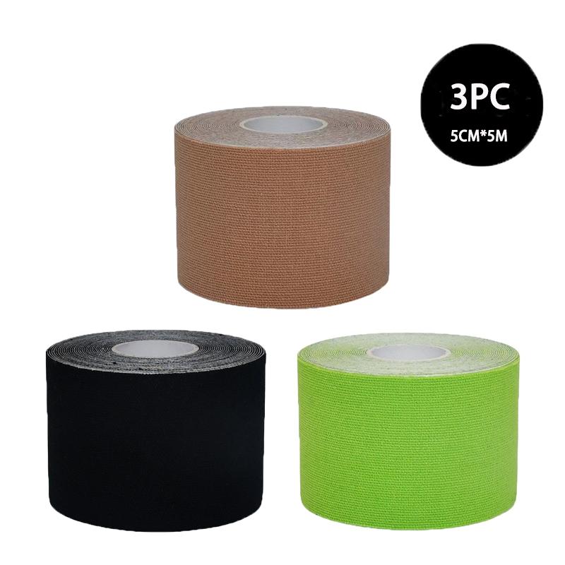 Sports Kinesiotape Neuromuscular Bandage Self Adhesive Finger Ankle Tape Boxing Gym Injury Support Bracelet