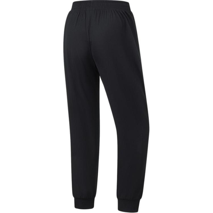Li-Ning Comfortable Versatile Breathable Casual Knitted Sports Pants Women Bottoms Black AKLT328-1