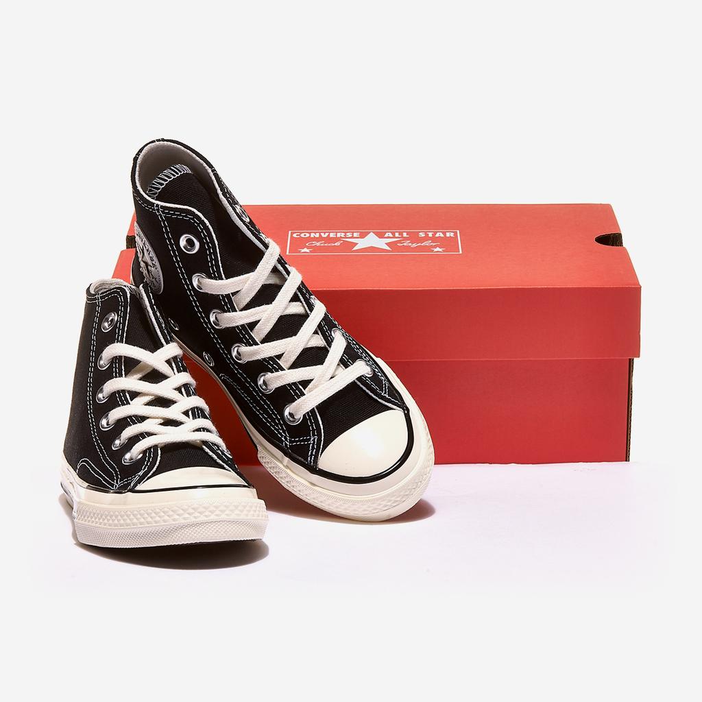 Converse Kids' Vintage Canvas Black High Top [368983C-BLACK/BLACK/EGRET]