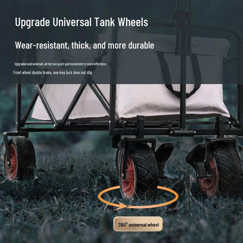 Zushu Outdoor Foldable Camping & Utility Cart