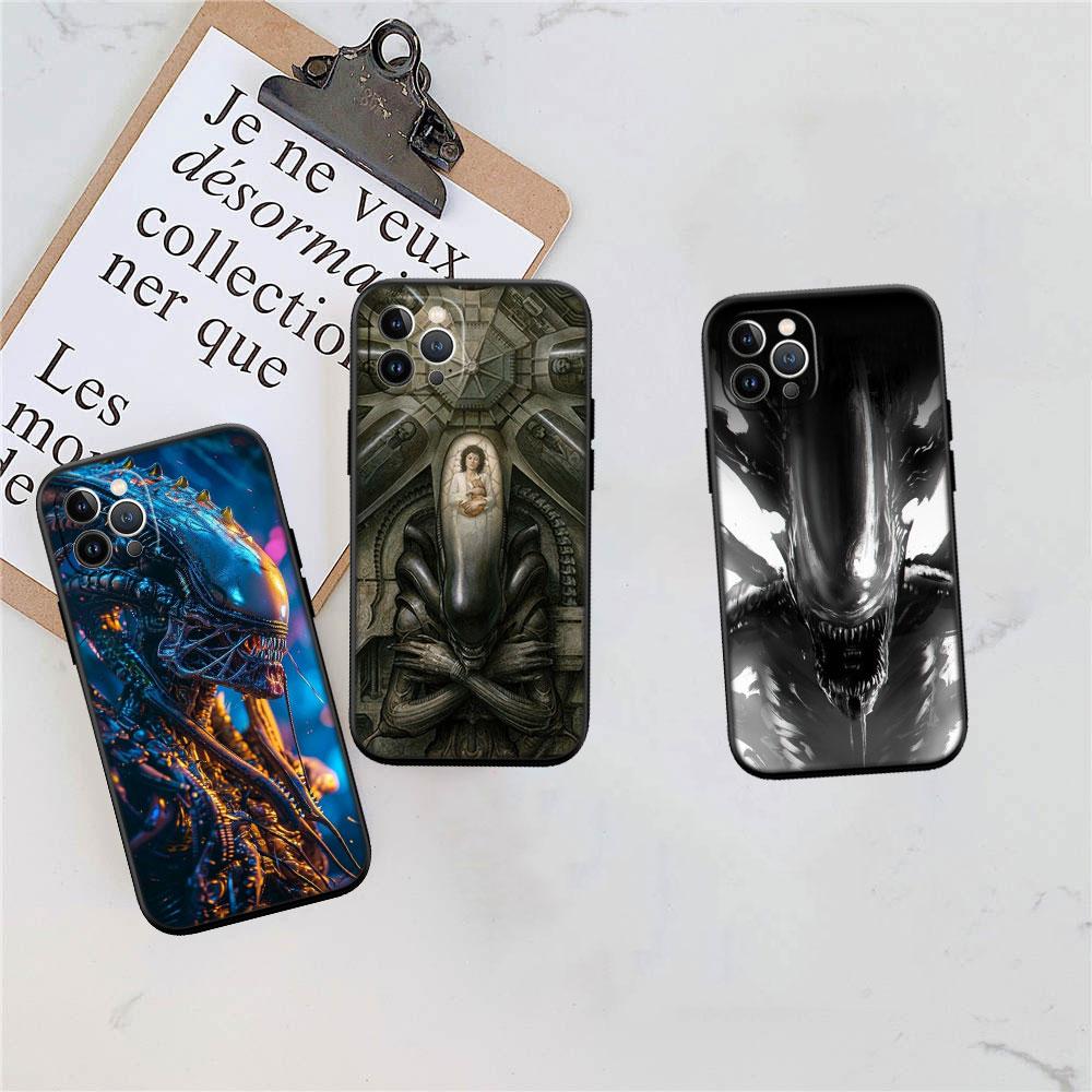 BF6 Aliens vs Predator Xenomorph Soft Shell Phone Case for OPPO A3 Pro A72 A74 A76 A77 A77S A78 A79 A94 A95 A18 A40M A58