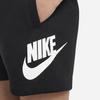 Nike Letter Logo Print Casual Kids Shorts Kids shorts Black FV3366-010