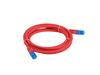 Patchcord Lanberg S/FTP kat.6A 3m LSZH CCA fluke passed czerwony
