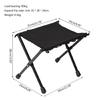 Camping Folding Stool Aluminum Alloys Frame Lightly Weight Chair Small Bench