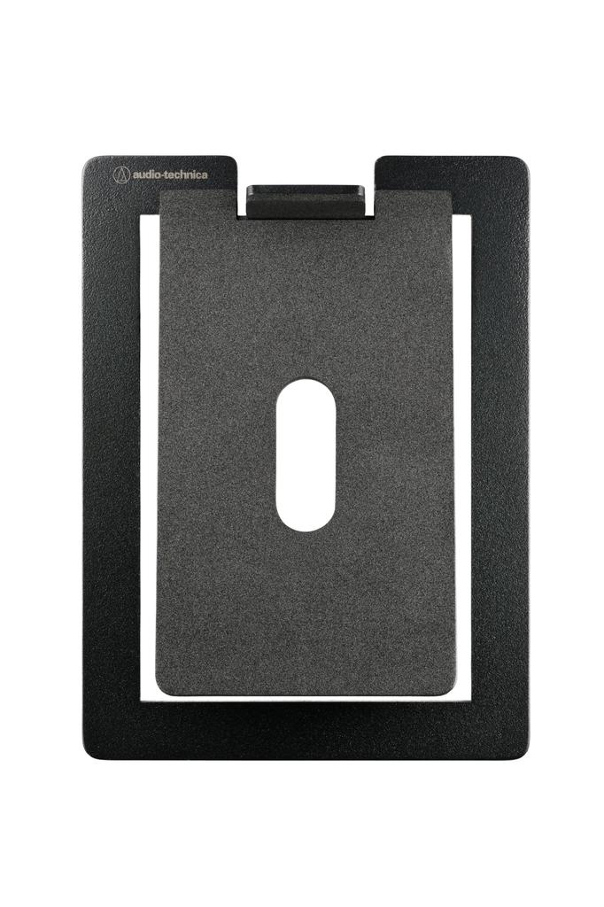 Audio-Technica AT-ST3 Tabletop Speaker Stands, Bookshelf Style, Black (Pair) [Compatible with AT-SP3X and Other Models, Weight Capacity 3.0kg]