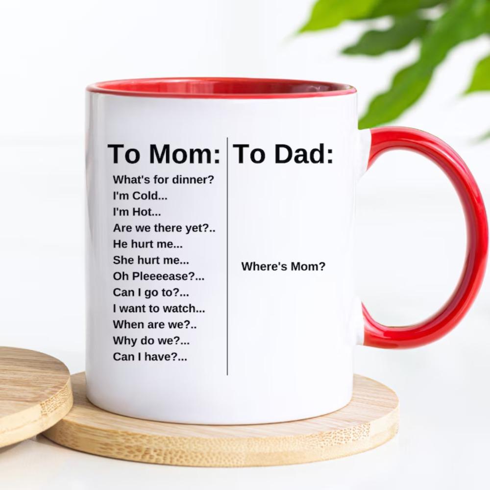 Muttertag Keramik Kaffeebecher