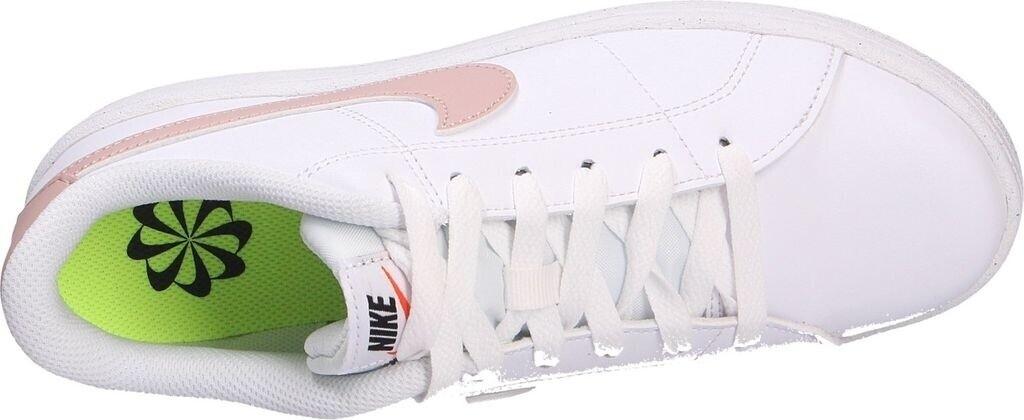 Женские кроссовки Nike Court Royale 2 белый/розовый оксфорд/черный/оранжевый