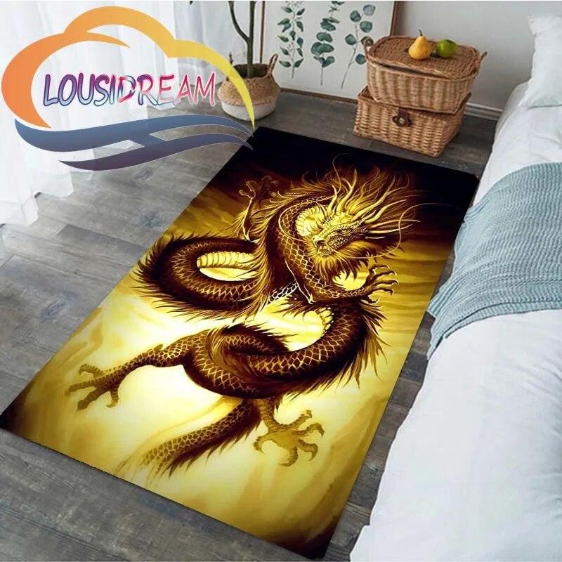 Różne wzory dywany z motywem smoka Moda 3D Salon Łóżko Duży obszar miękki Dywan Dom Dziecięcy mata podłogowa Dekoracja