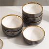 High End Luxury Ceramic Tableware Set Coffee Cups Round Plates Rectangular Platters European Style Home Use Combination