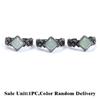 White Crystal Stone Ring Punk Style Amethyst Ring Newest Crystal Ring  Fashion Accessories