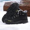 Winter Men's Boots Outdoor Waterproof Snow Boot Thick Plush Warm Cotton Shoe Non Slip Climbing Shoes Winter Hiking Boots for Men