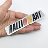 3D hliníkové samolepky písmena RALLIART logo odznak na auto nálepky příslušenství pro ancer asx outlander pajero galant Mitsubishi