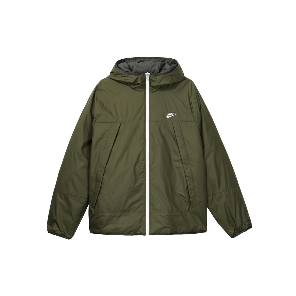 Nike Jackets Men's Green Hooded Moderate Reversible DH2784-326