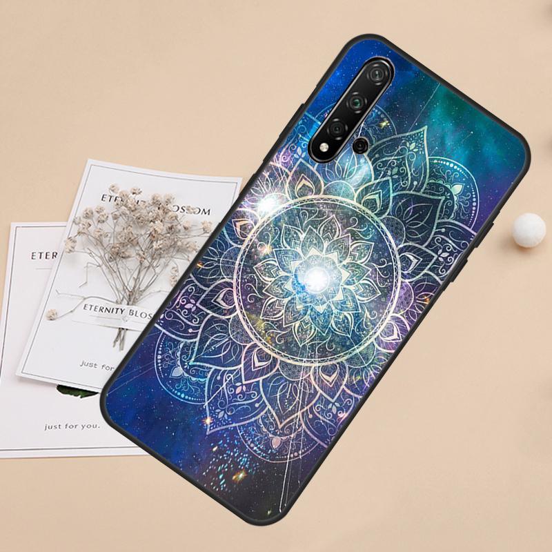 Mandala Pattern For Huawei Nova Y91 Y61 Y60 Y70 Y72 Y73 Y90 9 10 SE 7i 8i 11i 12i P30 P40 Lite P60 Pro Case