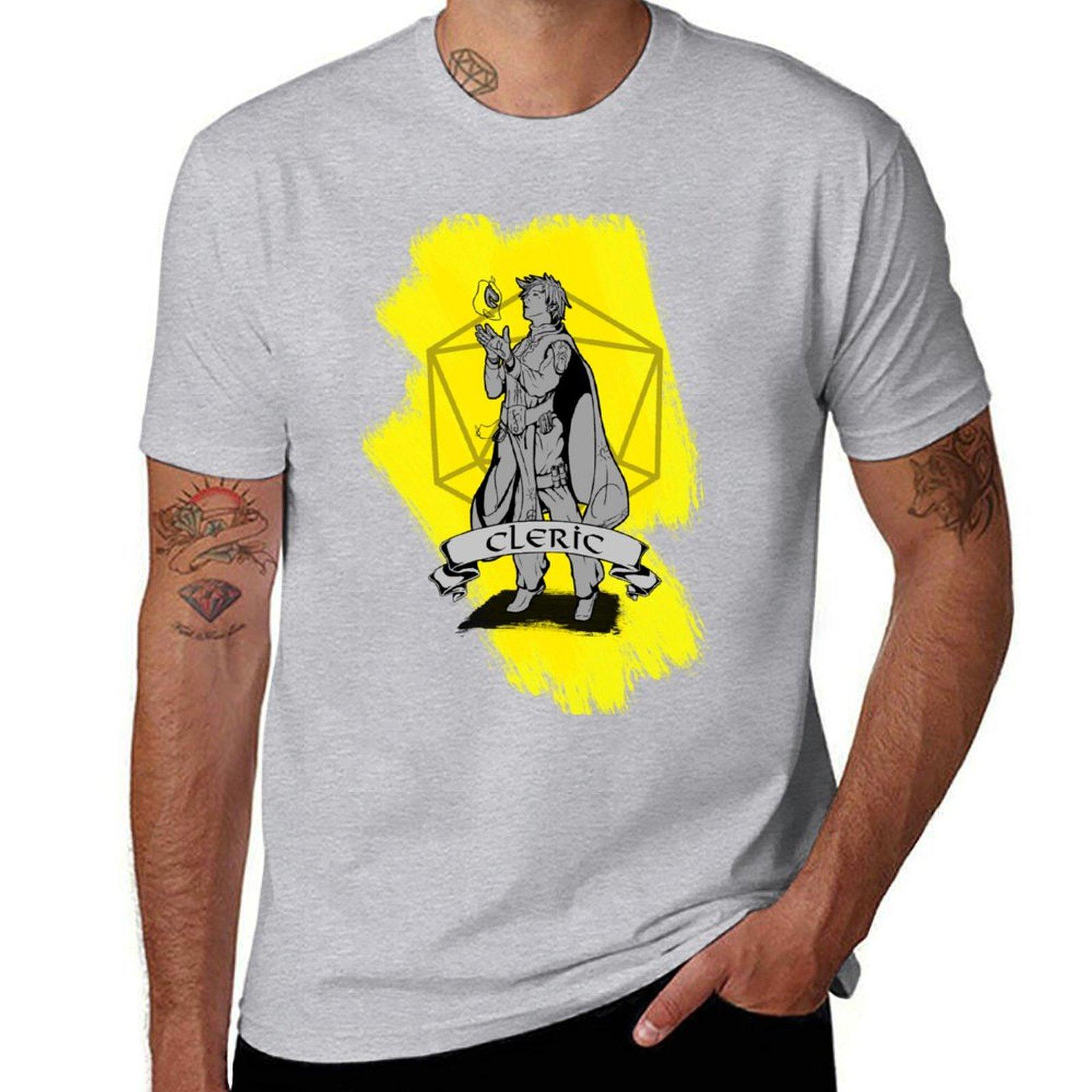 DD Classes Cleric Tshirt funnys oversizeds mens clothing S