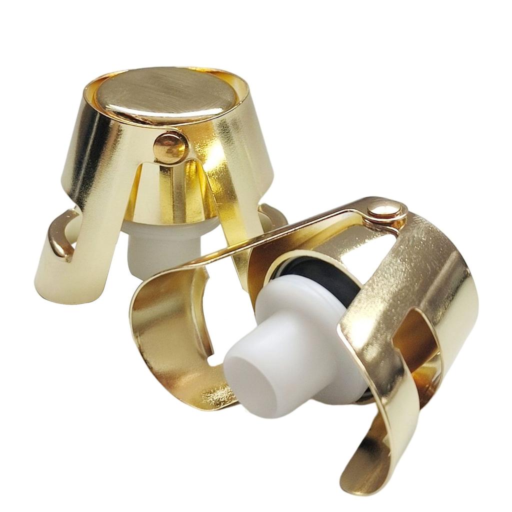 Portable Stainless Latches Champagne Sparkling Wine Bottle Stopper Sealer Bar Wine Plug Liquor Spirit Flow Red Wine Bottle Cap