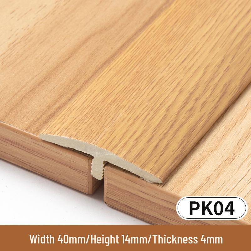 

Самоклеящийся деревянный краевой профиль для пола: Т-образная переходная планка порога