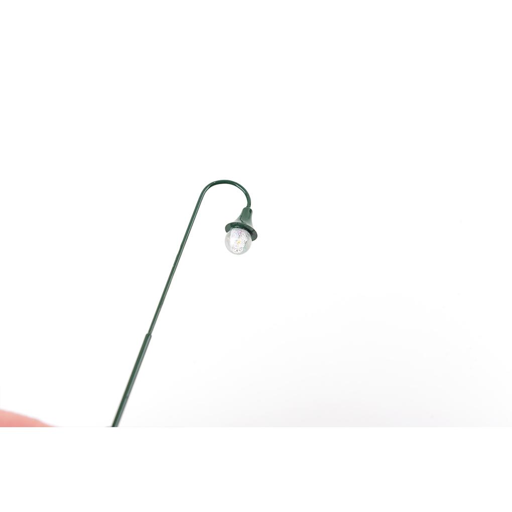 Model Railway Lamp Outdoor Scale Streetlight Simple Building Props Accessories Single-Head LED Park Light Home Landscape