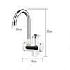 3000W Instant Hot Water Faucet Heater Cold Heating Faucet Tankless Instantaneous Water Heater Electric Kitchen Water Heater Tap