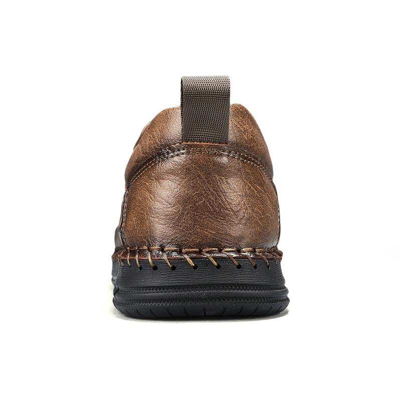 High Quality Men's Casual Leather Soft Bottom Shoes Comfy Big Size 39-48 Business Classic Business Shoes Flat Designer Loafers