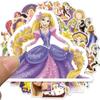 10/30/50pcs Cute  Rapunzel Graffiti Stickers Kawaii Princess Tangled Cartoon Decals Toys DIY Phone Case Suitcase Laptop