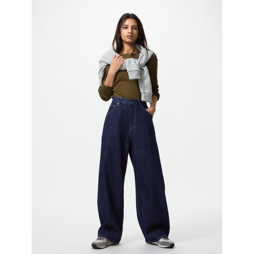 Uniqlo Baggy Curve Jeans Short Length