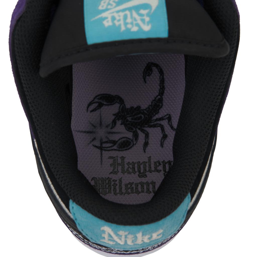 Hayley Wilson X Nike Dunk Low SB Court Purple Unisex Sneakers White Black Lagoon-Pulse HJ0513-500