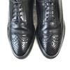Vintage LLOYD Leather Wingtip Full Brogue Shoes [10/28.5/Black] Germany(USED)