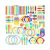 Summer Diving Toy Set: Seaweed Octopus Rings & Relay Batons for Pool Play