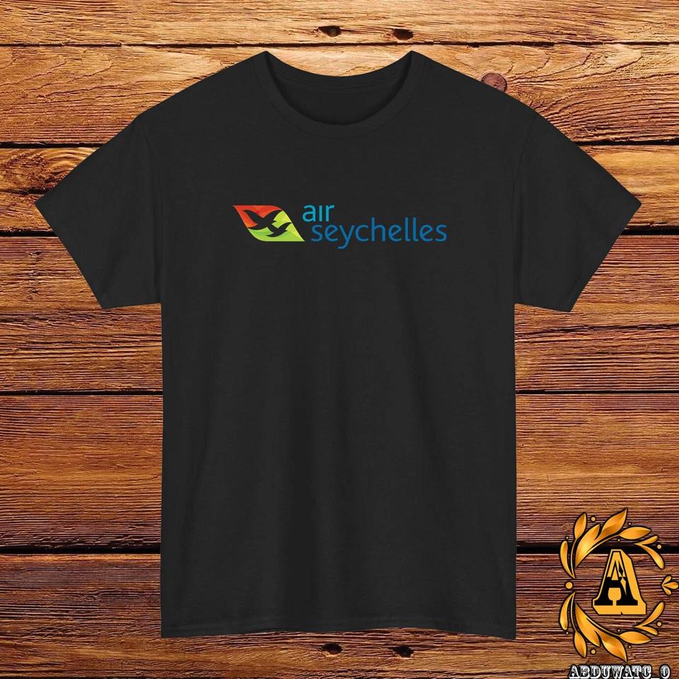 

New Air Seychelles Vintage Logo T-Shirt Black/Grey/White/Navy/Red/Light Blue 2XL