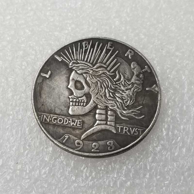 1923 Peace Hobo Coin #357 - Antique Craftsmanship Copper