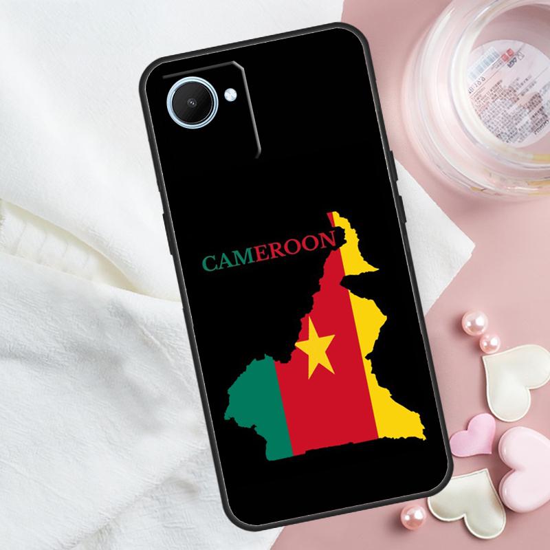 

Republic of Cameroon Flag For Realme 14 Pro Plus 10 11 12 13 GT 7 Pro GT 5 6 6T C67 C61 C53 C51 C21Y C25S C75 C55 Case Realme C33