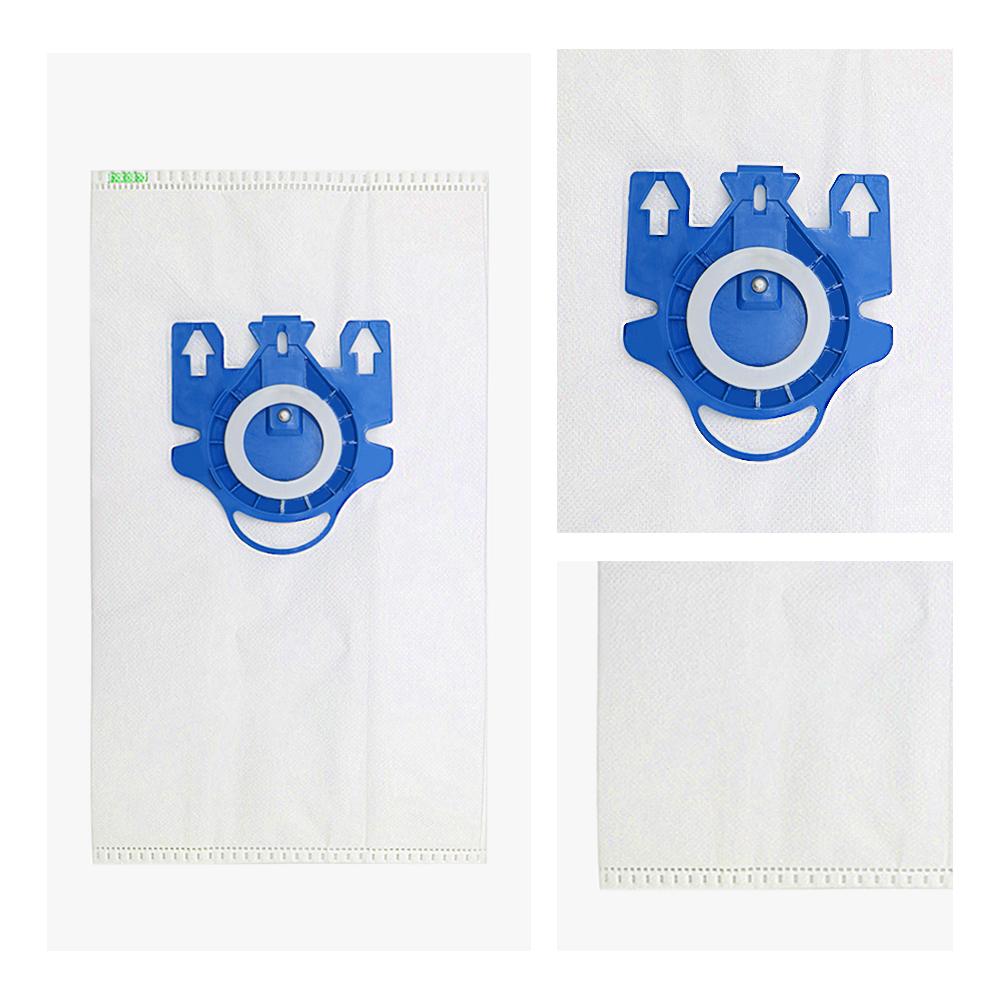 10 Pcs. Dust Bags with HEPA Filter for Miele Vacuum Cleaner Bags 3D GN S5000 S8000 Full C2 C3 S5 SF-50 Parts