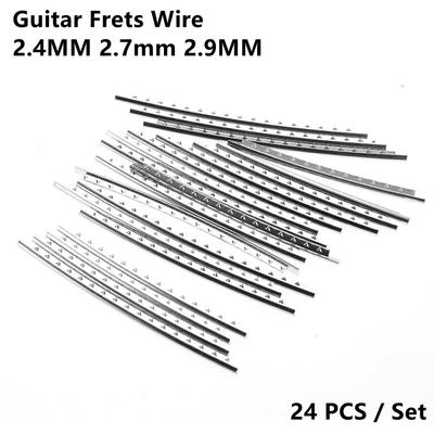 Guitar Fret Wire Silver Wire 2.4MM 2.7mm 2.9MM 24pcs